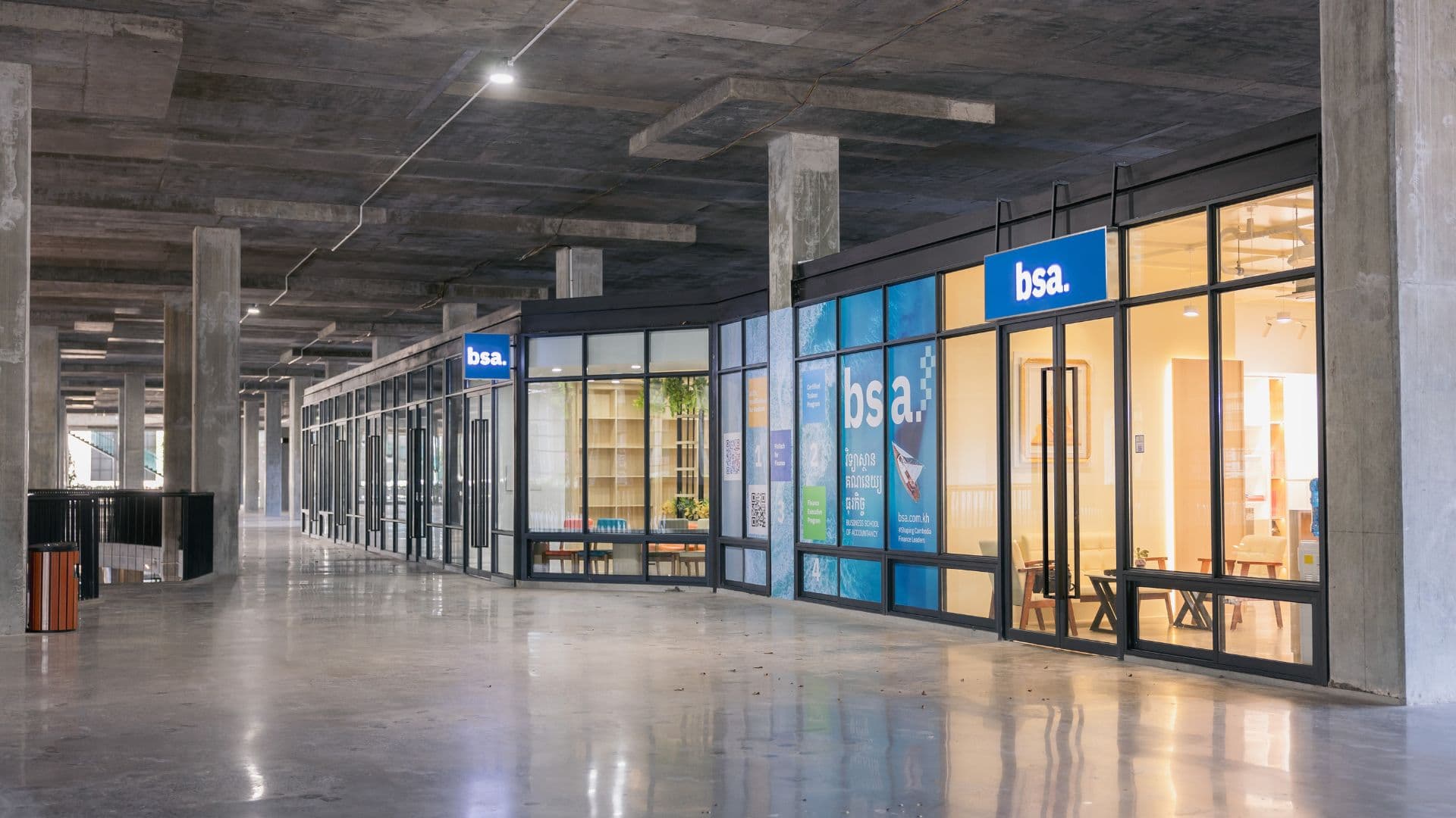 BSA campus entrance
